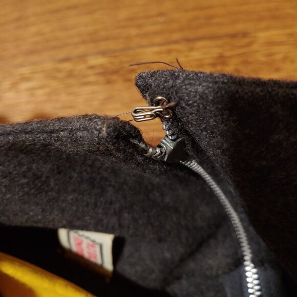 Vintage "Dune Deck" Wool Dress - Picture 2 of 4